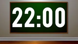 22 Minute Timer with Pop Music For Kids 🎵 Fun Timer for Classrooms, School, Home, Studying