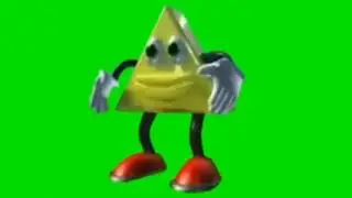 Dancing Triangle Green Screen (Music Make You Lose Control) [w/Download link]