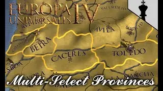 Learning 1.0 features after 5k hours in EU4 - Multi Selecting Provinces