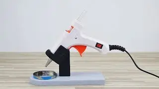 How to Make Hot Melt Glue Gun Stand really cheap
