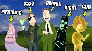 Every Jerry Smith Version Explained in 19 Minutes | Rick and Morty (God Jerry, Doofus Jerry & More)