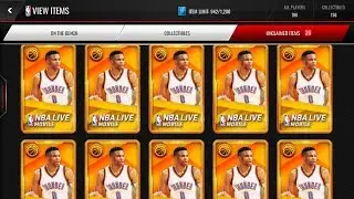 SUMMER COURTS PRO PACK OPENING 20+ PACKS!! ELITE PULLS!! NBA LIVE MOBILE
