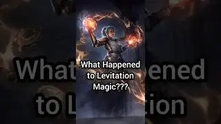 Что случилось с магией левитации в TES? #tes #lore #magic #bethesda #skyrim #oblivion #morrowind