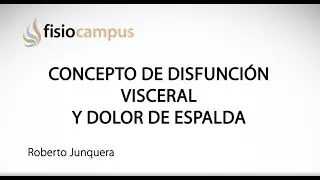 Disfunción visceral y dolor de espalda: conceptos y causas