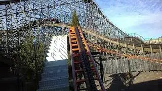 Whistle Punk Chaser Front-Seat POV. (4K 60FPS) [Dollywood, Pigeon Forge, Tennessee.] {FULL SHOWCASE}