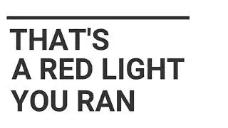 RedLightRunner