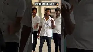 School bathroom fight😂🔥|part-1|#mrkettaven #comedy #90skids
