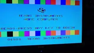 Texas Instruments TI-99/4A with Flash ROM 99 - Testing Out a Goofy Retro Mod Legend!