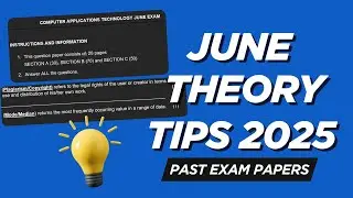June Theory Exam Guide | Grade 12 CAT | What to Expect !