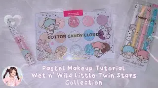 Pastel Makeup Tutorial Wet n&rsquo; Wild Little Twin Stars Collection ♡