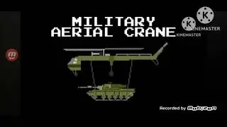 Military aerial crane