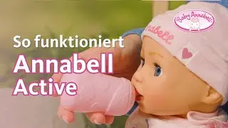Baby Annabell Active: sie nuckelt, lacht, kichert und kann Babygymnastik 🤸👶 | Zapf Creation