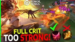 Luara FULL CRIT BUILD is BETTER than TANK BUILD in Honor of Kings