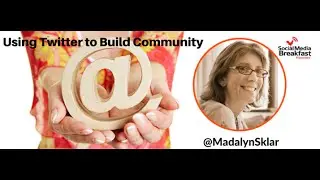 Using Twitter to Build Community