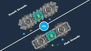 Bad Piggies: Leading Edge 2021.1 | Race #1: Flat Treads VS. Track Treads
