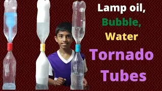 Tornado Tube | Tornado in a bottle experiment | Easy science experiments