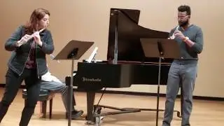 Flutist Wendy Hymes, oboist Titus Underwood and pianist Peter Henderson