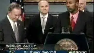 NY Subway Hero