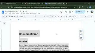 Country comparison app demo
