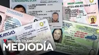 As&iacute; se reconoce si su licencia tiene el requisito obligatorio del Real ID | Noticias Telemundo