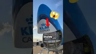 Что внутри носа самолета? ✈️