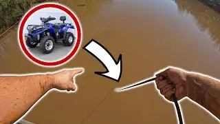 Stolen ATV Found Magnet Fishing