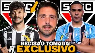 🚨EXCLUSIVO🚨| SÃO PAULO TOMA DECISÃO SOBRE GUSTAVO SCARPA!🚨| SPFC RECUSOU CARLOS VINICIUS EM 2025!
