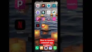 uninstall app problem | redmi mobile | app uninstall nahi ho raha