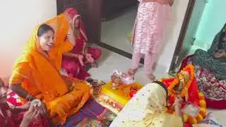 Tulsa Mata ka Vivah hai haldi Tel utarne hue ladies Sangeet 🌸🤗❤️💕