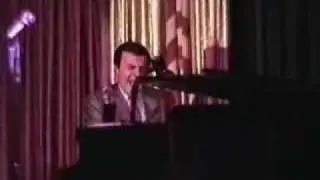 Muslim Magomaev, singing before Mario Lanza's relatives and friends.