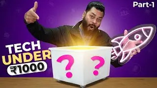 Top 5 Best Tech Gadgets Under Rs.1000⚡Feb 2022