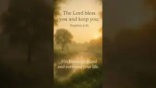 Numbers 6:24 &mdash; The Lord bless you and keep you