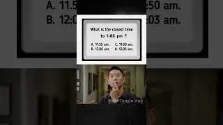 Only genius can crack the closest time 😧🤯 | Rapid Mind #shorts #ytshorts #riddles #puzzle