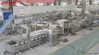 Walnut Kernel Blanching Peeling Machine / Walnut Processing Line
