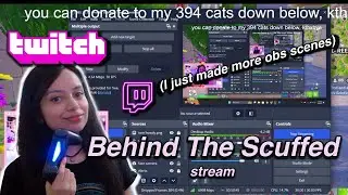 behind the scenes of my high production value stream