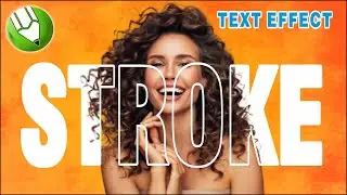 Create Text Effect in Coreldraw | How to Merge Text & Image in Coreldraw | Corel draw design 
