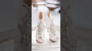 Bridal sandals style 💃🌹 | Wedding shoes for girl's 👠 #weddingshoes #sandals #fashion #viralvideo