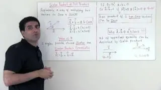 5. Scalar Product or Dot Product (Hindi)