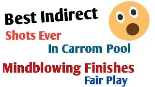 Best Indirect Trick Shots Ever In Carrom Pool Amazing Fair play🔥