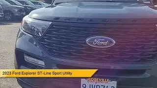 2023 Ford Explorer ST-Line Sport Utility Sacramento Roseville Elk Grove Folsom Stockton