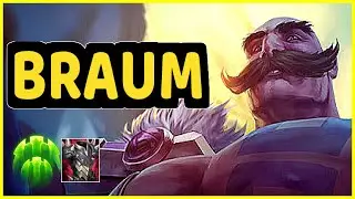 BRAUM VS LUX SUPPORT GAMEPLAY