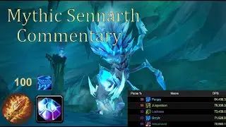 Commentary: Arcane Rank 1 (Boss dmg + No externals) Sennarth Mythic - 84.5k DPS