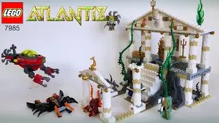 LEGO ATLANTIS - City of Atlantis (Set 7985 Speed Build Instructions)