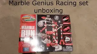 Marble Run Unboxing - Marble Genius Racing Set