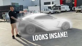 Need For Speed Livery goes CRAZY on the GTR.... looks insane!