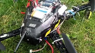 Hoverbot`s soft luggage ground station and repair shop. fpv