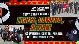Aemy Grand dinner and lights camera action -convention center Penang 12th nov2025
