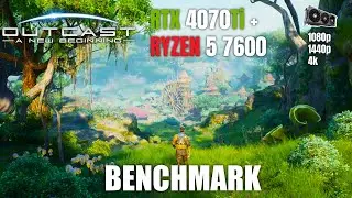 Outcast A New Beginning - 1080p, 1440p, 4k Ultra - rtx 4070ti + ryzen 5 7600 Gameplay