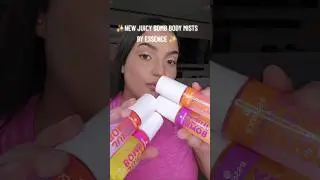 JUICY BOMB BODY MISTS ✨️ #essence #juicybomb #bodymist #beauty #fyp #essencecosmetics