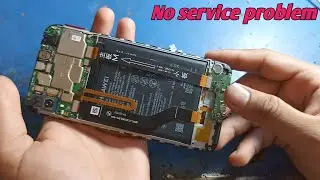 Huawei y7 prime 2019 no service problem// huawei y7 2019 network problem